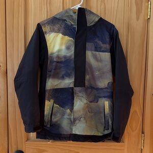 Quiksilver Kid’s Blue and Yellow Ski Jacket